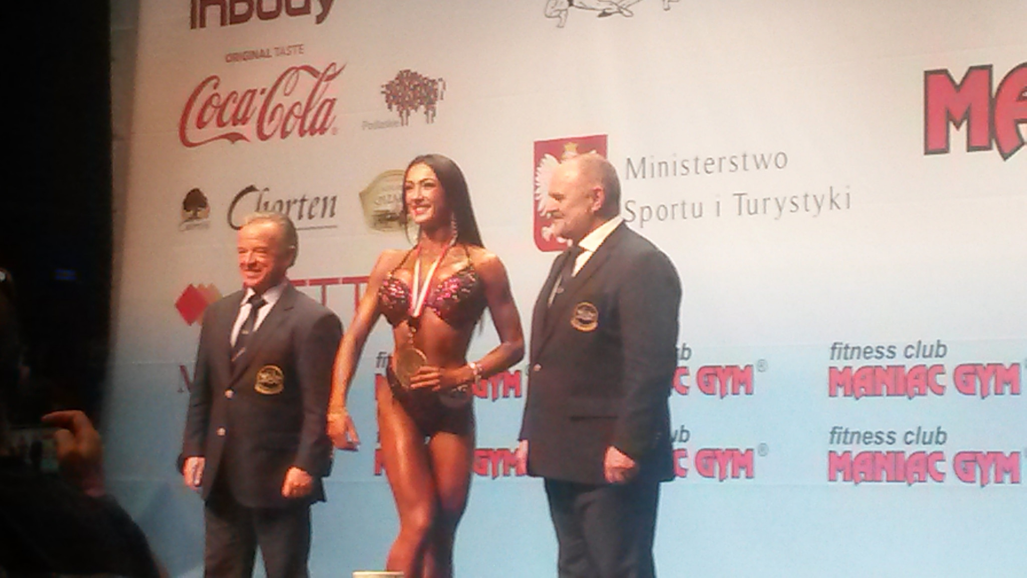 Ramona Ziauberyte of Lithuania was named overall women's bikini fitness champion at the IFBB World Fitness Championships ©ITG