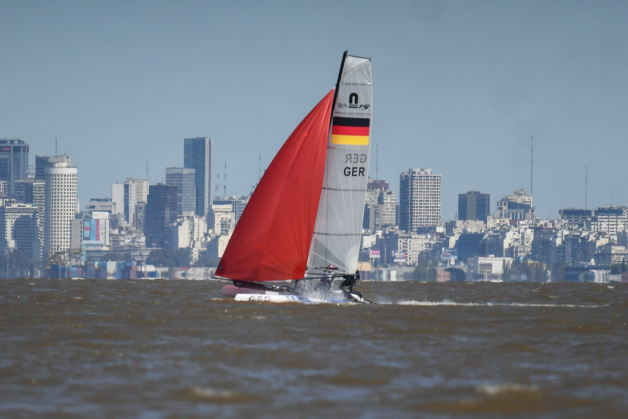 World Sailing are facing significant criticism for proposing the introduction of a keelboat class at the 2024 Paris Olympics ©Getty Images