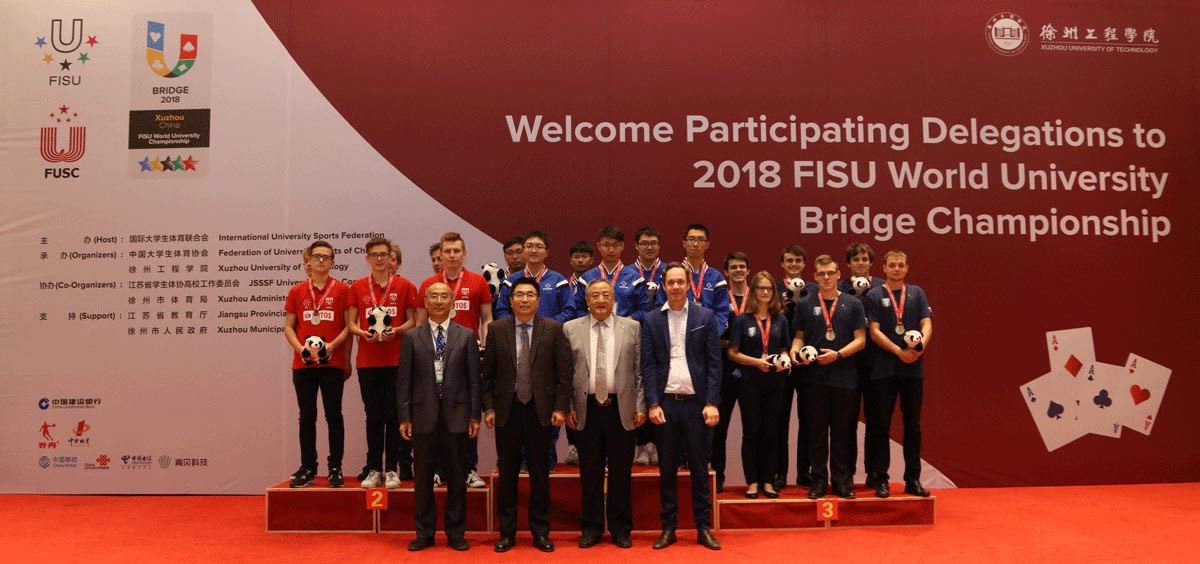 Hosts China win World University Bridge Championships