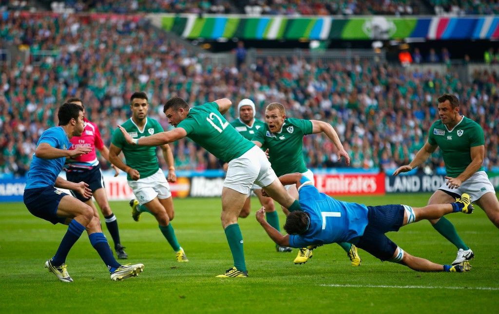The Olympic Stadium in London has already staged three matches including Ireland's 16-9 victory over Italy yesterday