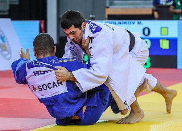 Russia won two golds on the final day of the IJF Abu Dhabi Grand Slam, with Mikhail Igolnikov winning the under-90 kilograms category ©IJF