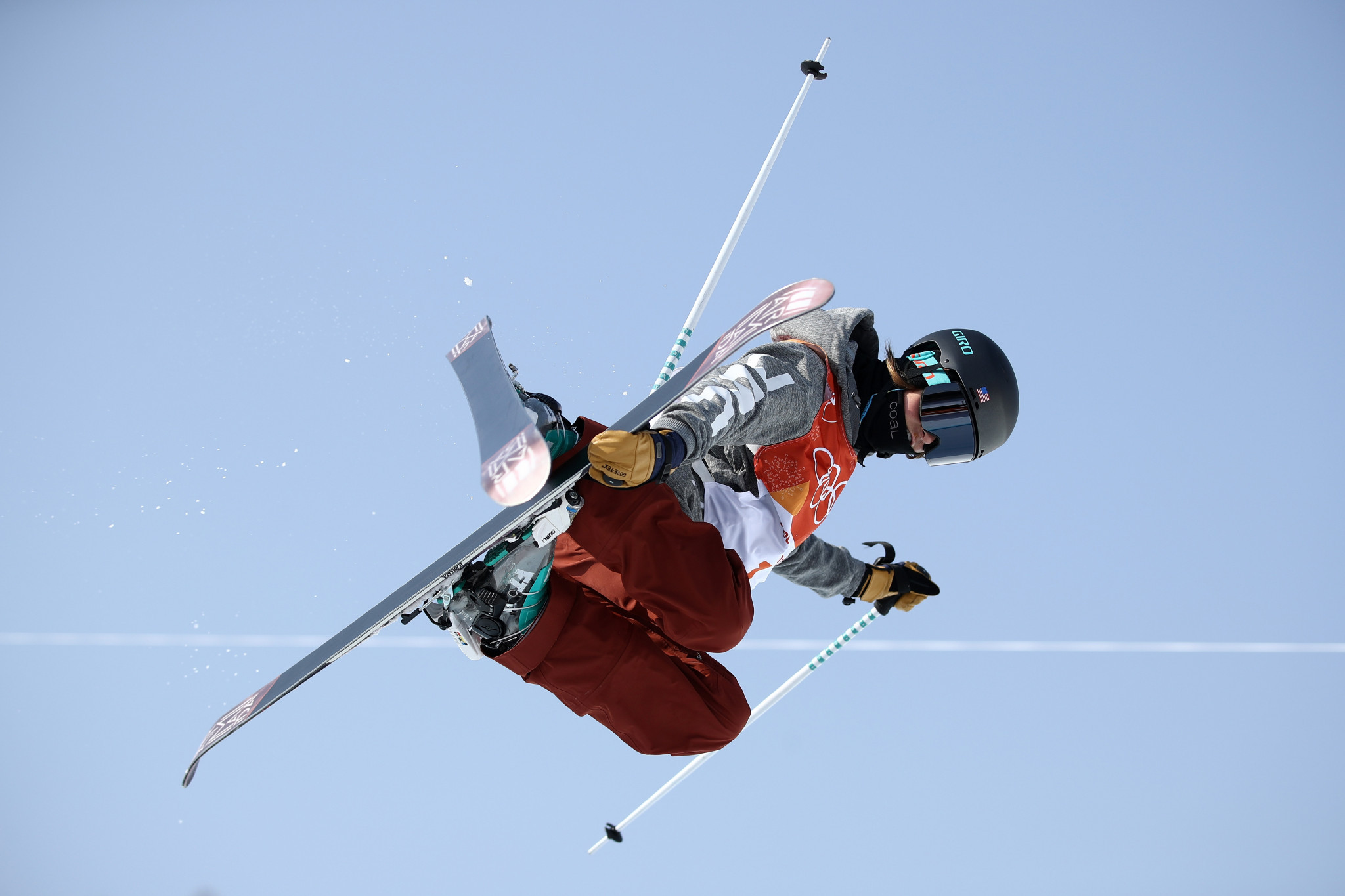 US Ski and Snowboard has commended JPMS's commitment to its athletes, including Olympic bronze medal-winning freestyle skier Brita Sigourney ©Getty Images