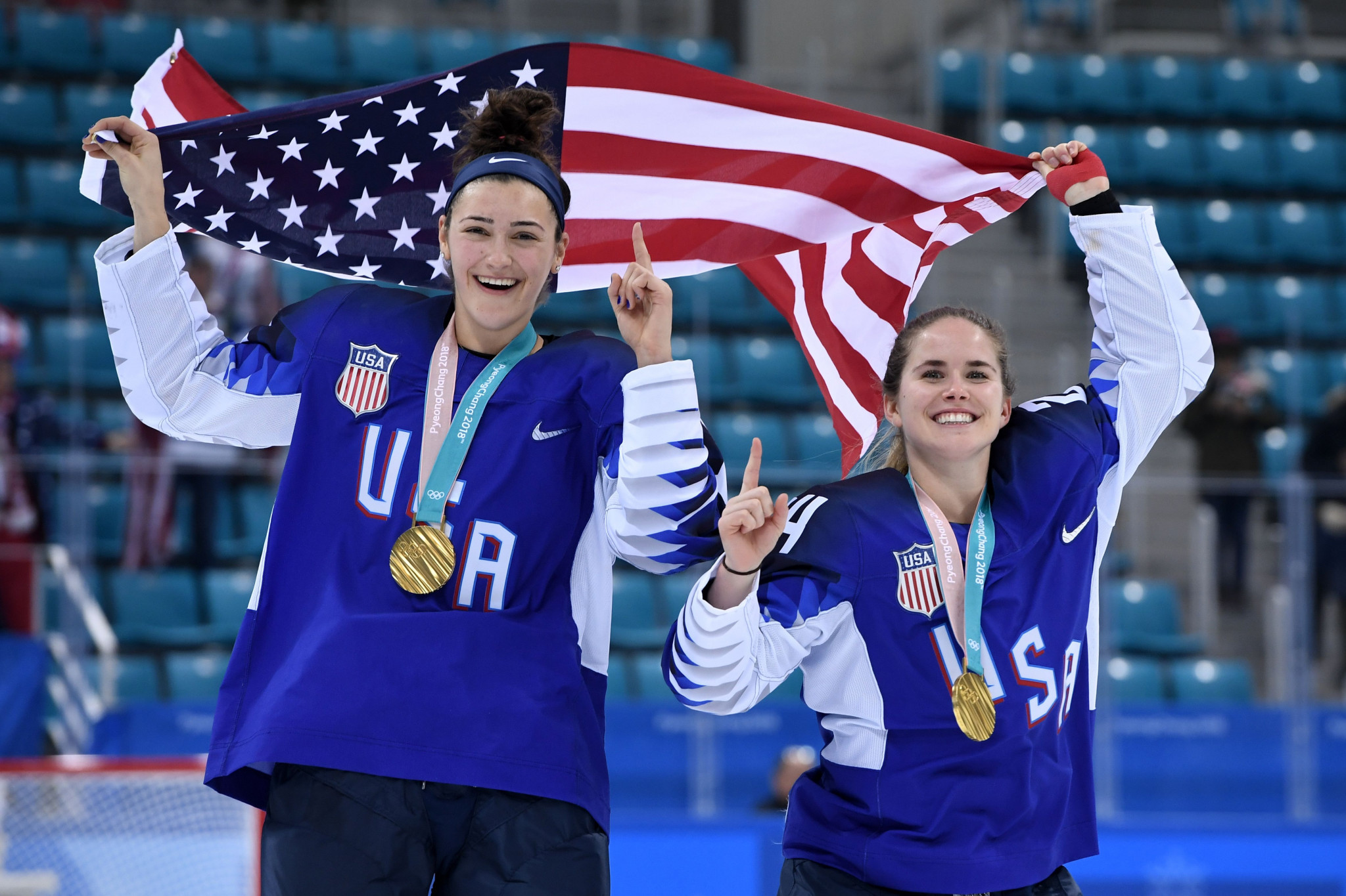 The United States are the reigning Olympic champions ©USA Hockey