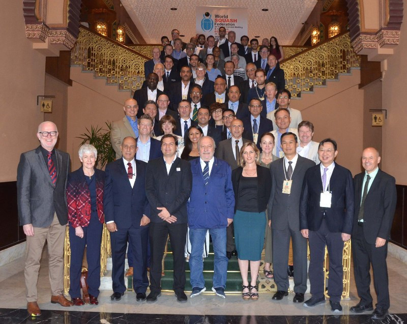 The World Squash Federation held their Annual General Meeting in Cairo ©WSF