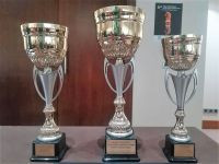 Trophies were handed out at the event in Greece ©IBSA