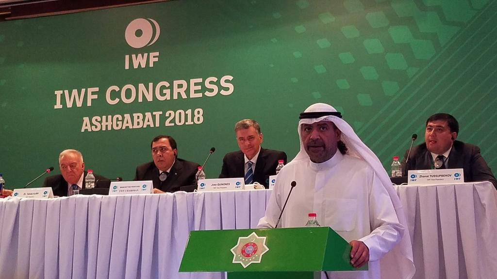 ANOC President Sheikh Ahmad predicts bright future for weightlifting at IWF Congress