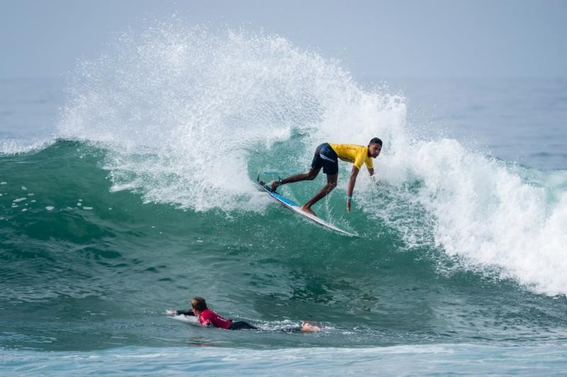 Perfect conditions on first day of repechage action at ISA World Junior Surfing Championships