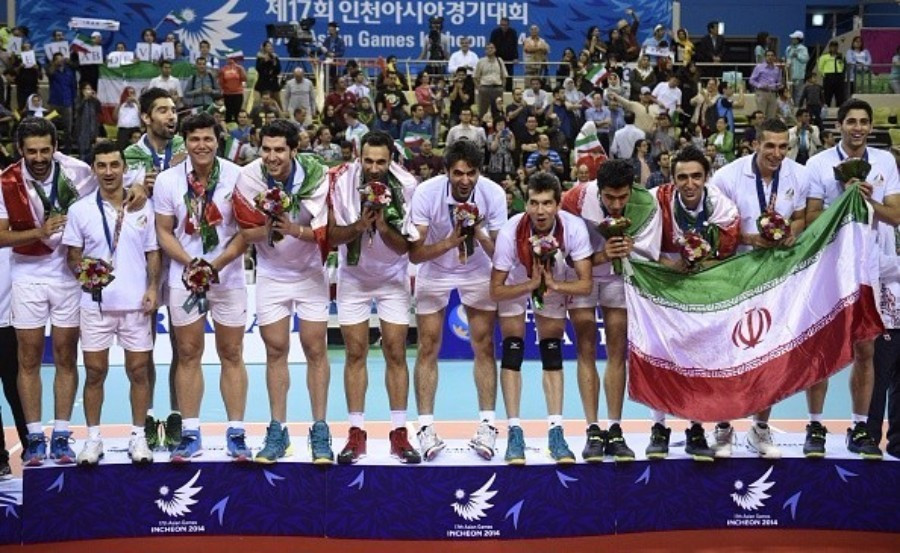 Iran's male indoor team won the Asian Games gold medal and finished sixth at the World Championships in 2014 ©Getty Images