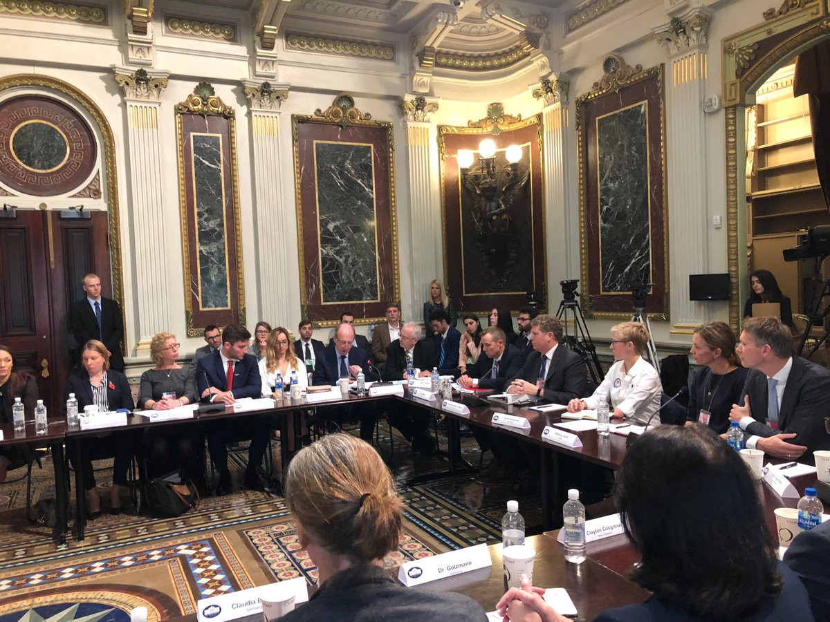 Athletes, Government representatives and NADOs called for WADA to be reformed at the White House last week ©Twitter