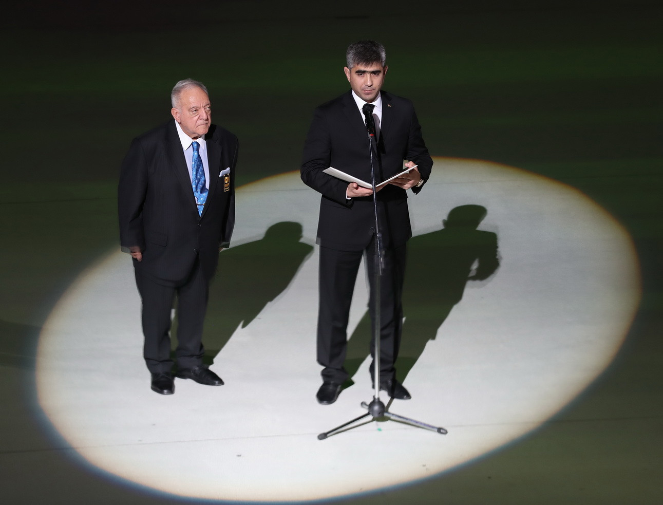 Gulgeldiyew delivered a speech on behalf of Berdimuhamedow before declaring open the 2018 IWF World Championships ©IWF