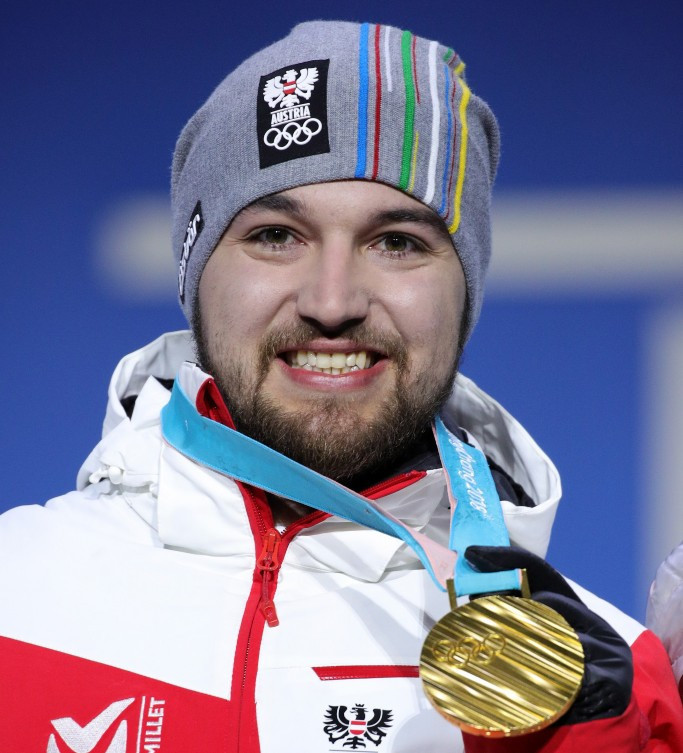Luge Olympic champion David Gleirscher has been awarded Austria's Rising Star of the Year accolade ©Getty Images