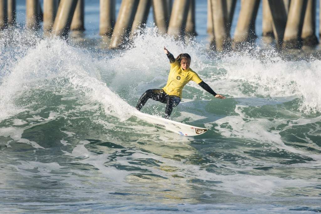 Japan took the overall lead today at the ISA World Junior Surfing Championships on Huntington Beach ©ISA