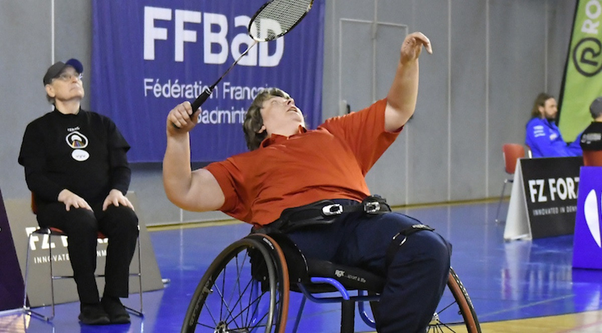 Christie books place in WH2 semi-finals at European Para-Badminton Championships