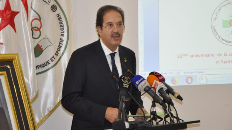 Algerian Olympic Committee hold ceremony to celebrate 55th anniversary