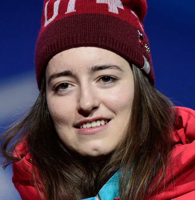 Switzerland's Mathilde Gremaud claimed gold in the women's event at the Freestyle Skiing Big Air World Cup in Modena in Italy ©Getty Images
