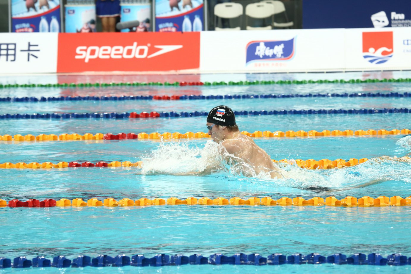 Russia's Vladimir Morozov finished with a golden flourish at the FINA Swimming World Cup in Beijing ©FINA