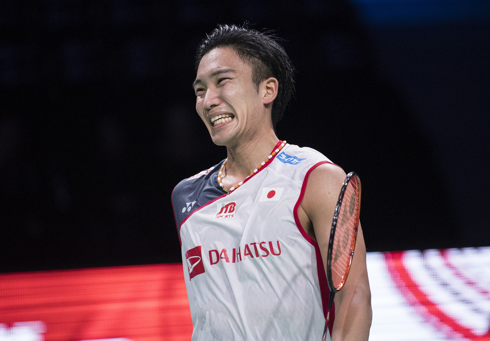 Kento Momota will play Lin Dan in a plumb first round match ©Getty Images