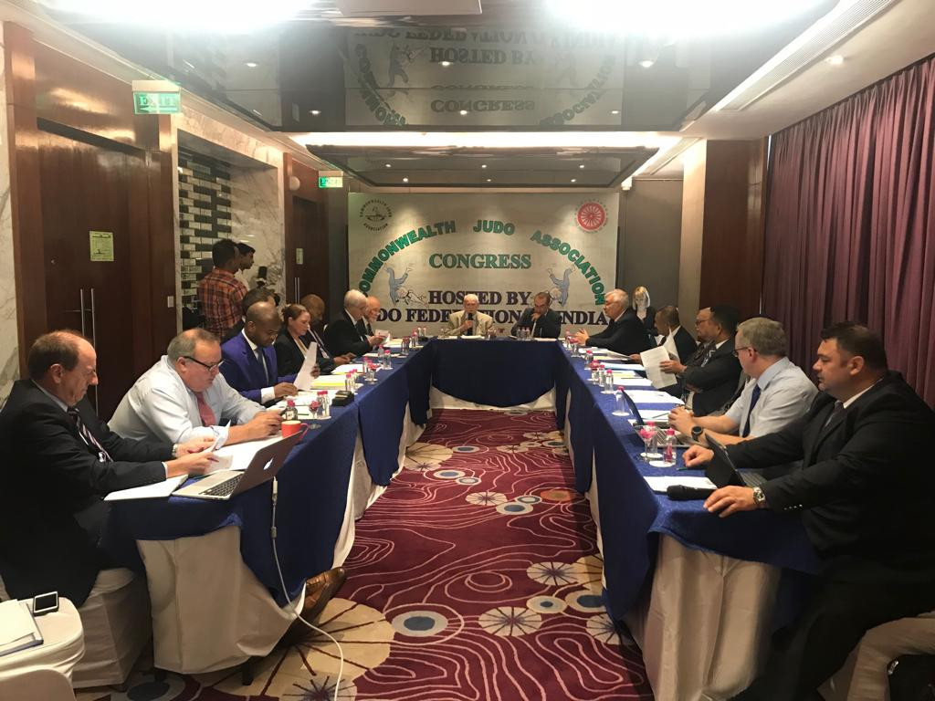 The Commonwealth Judo Association Congress meeting in Jaipur on the day before competition gets underway in the Championships elected Malta's Envic Galea as its new vice-president ©CJA