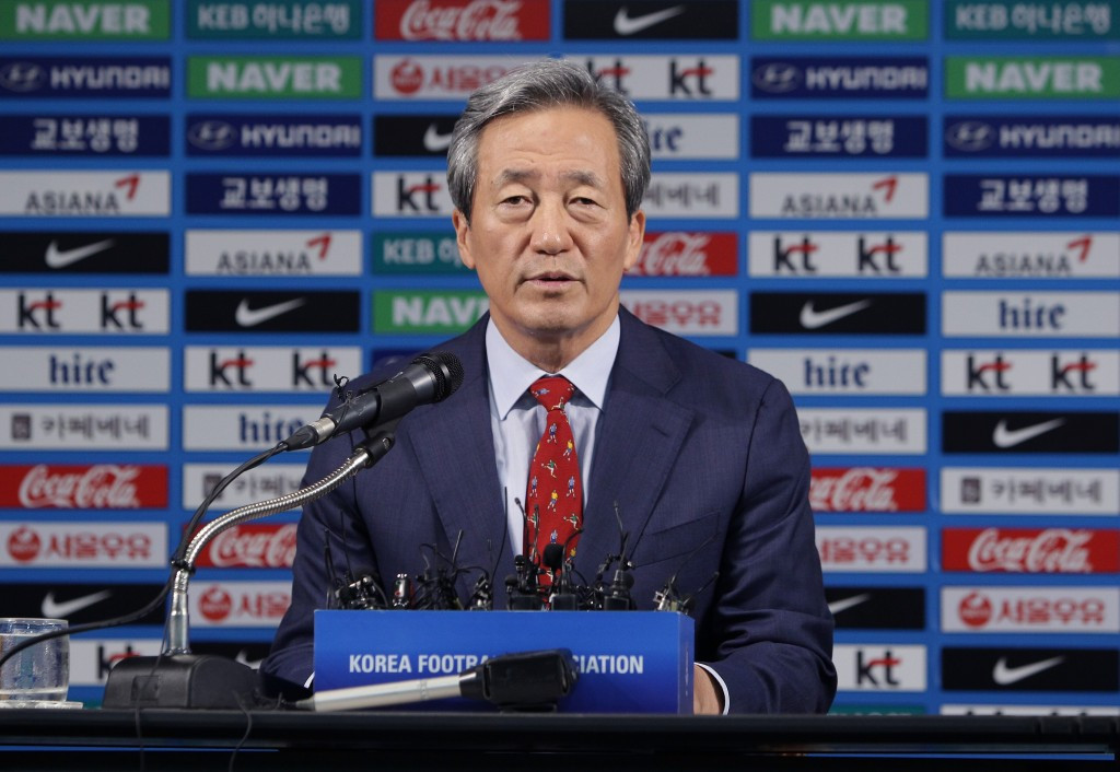 FIFA Presidential candidate Chung facing suspension