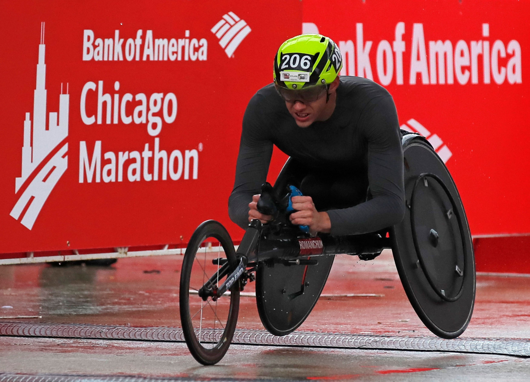 America's Daniel Romanchuk features on the shortlist having captured his first major marathon victory in Chicago ©Getty Images