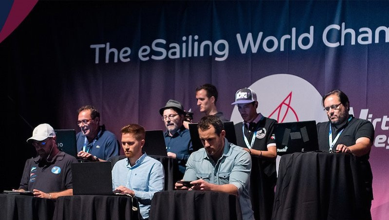 The final of the first ever eSailing World Championship was held last week at the Annual World Sailing Conference in Sarasota,which World Sailing Andy Hunt viewed as a success ©World Sailing