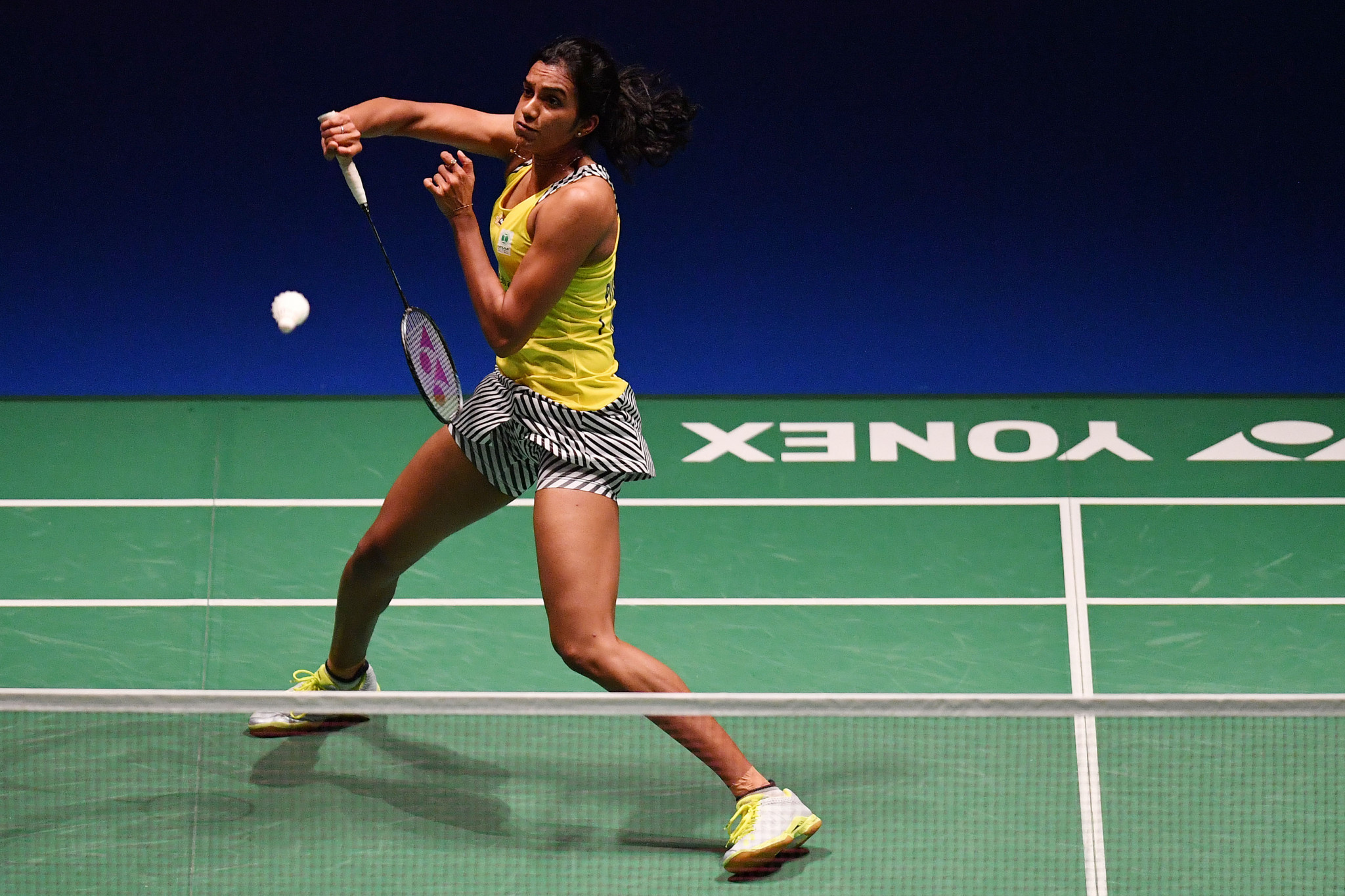India's PV Sindhu was among those to progress to the second round of the women's singles event ©Getty Images