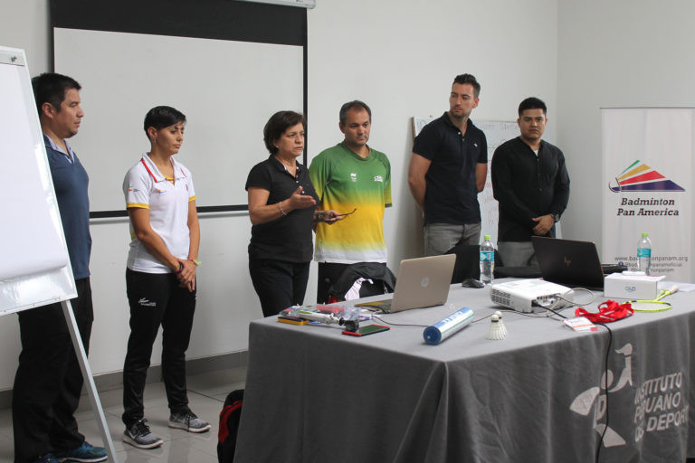 Workshop held for coaches and athletes participating in Pan Am Para-Badminton Championships