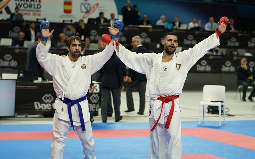 Italy's Luigi Busa beat five-time world champion Rafael Aghayev ©WKF