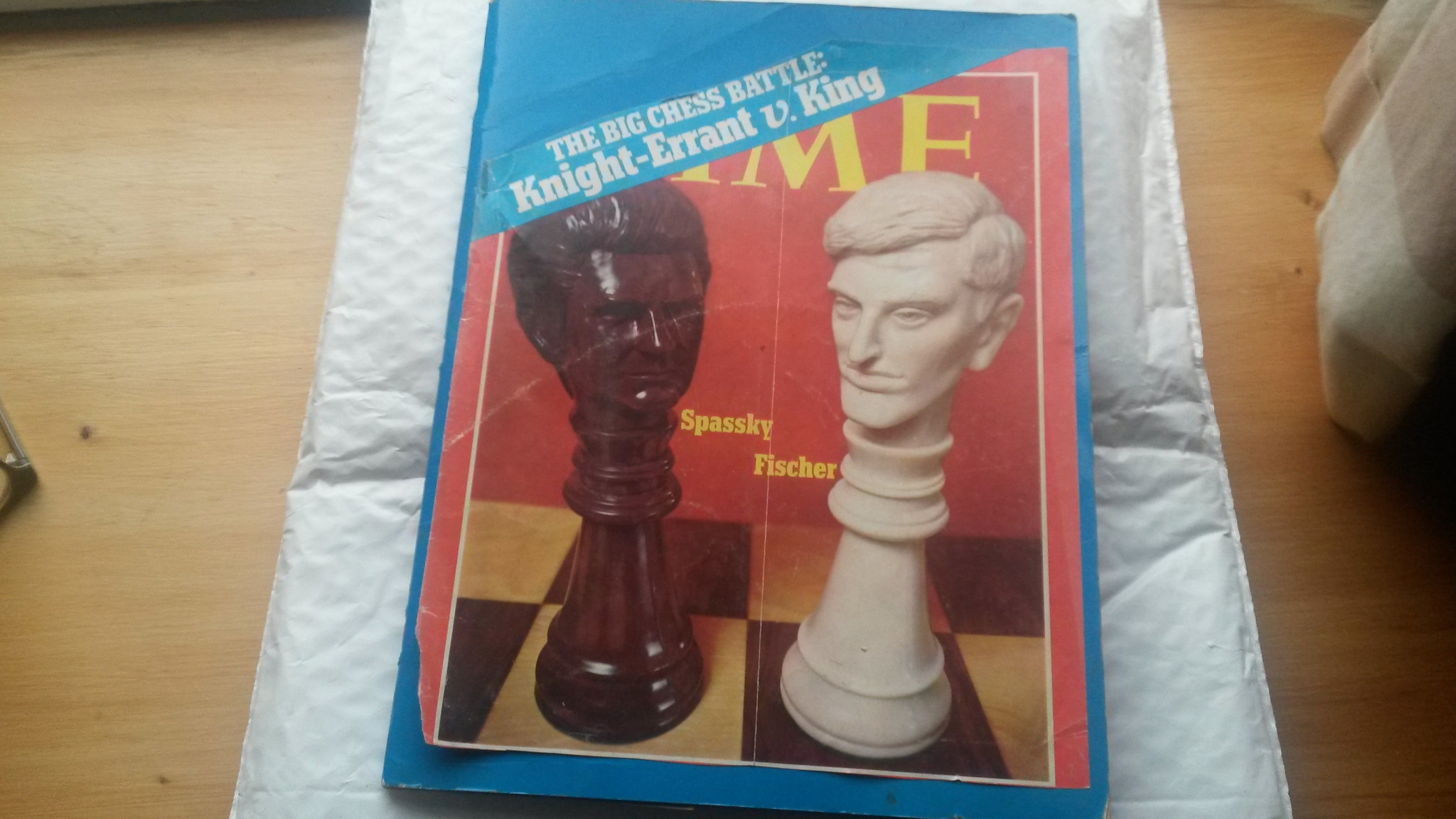 How Time viewed the impending chess 