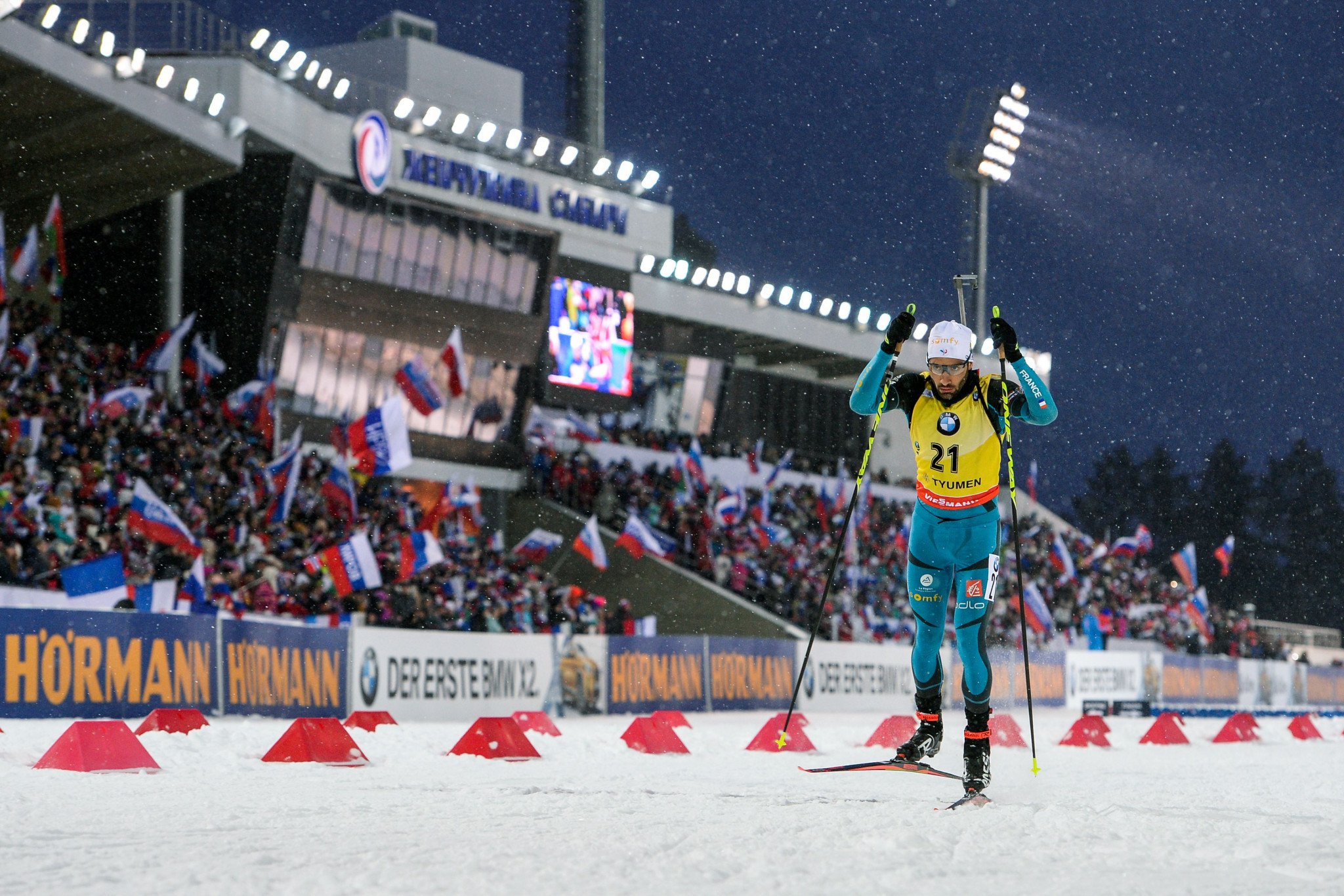 Russia last hosted an event on the IBU World Cup calendar earlier this year ©Getty Images