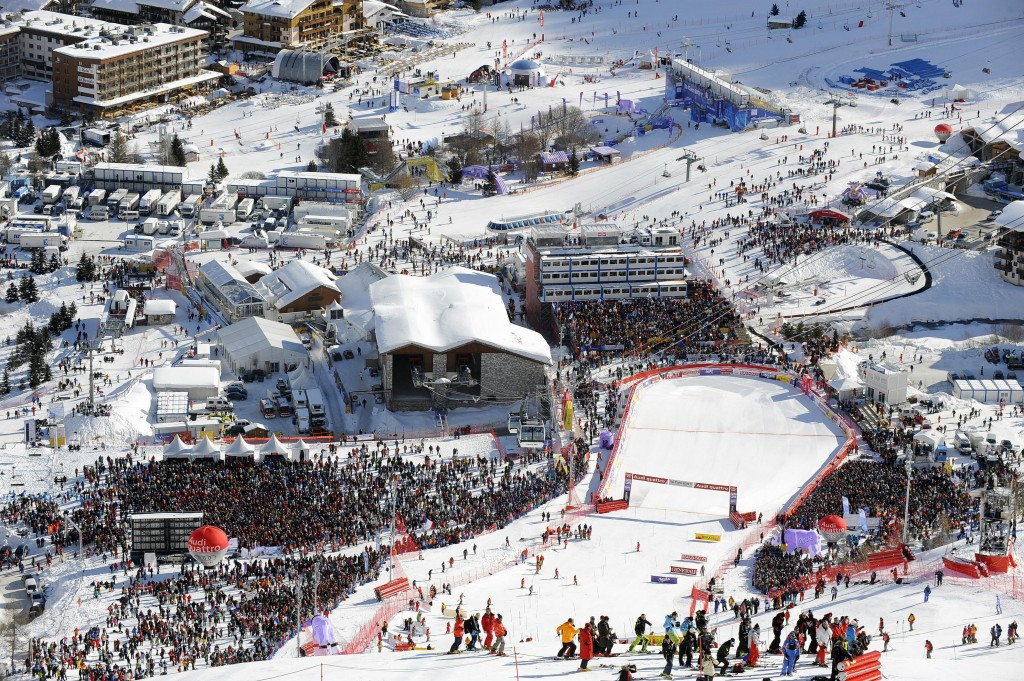 Val d'Isere hosted the World Championships in 2009 and is one of three venues under consideration for the French bid for 2023 ©Getty Images