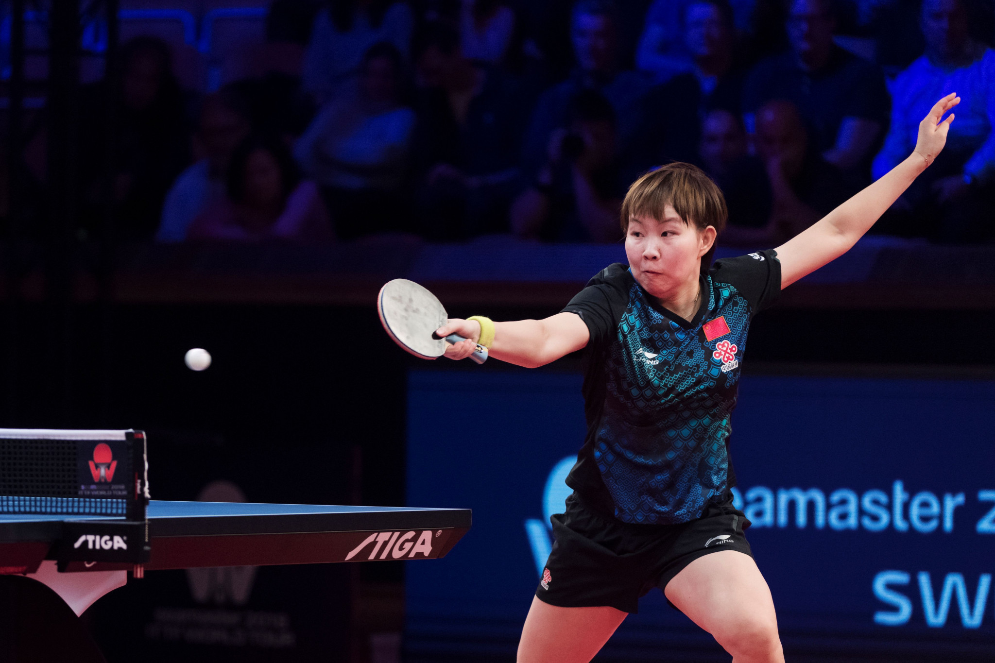World number one Zhu Yuling went through in the women's draw ©Getty Images