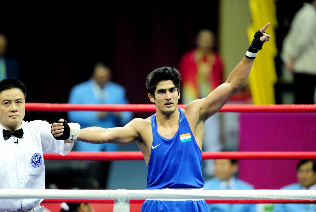 Vijender Singh has a large haul of medals in his collection 