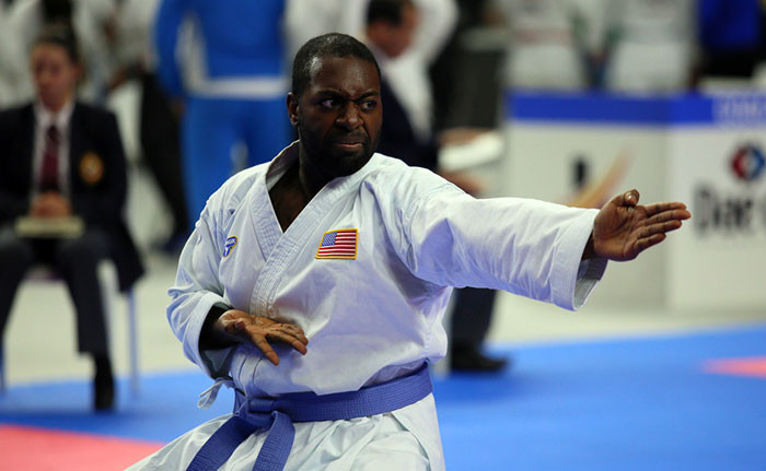 Para-karate qualification also took place today ©WKF