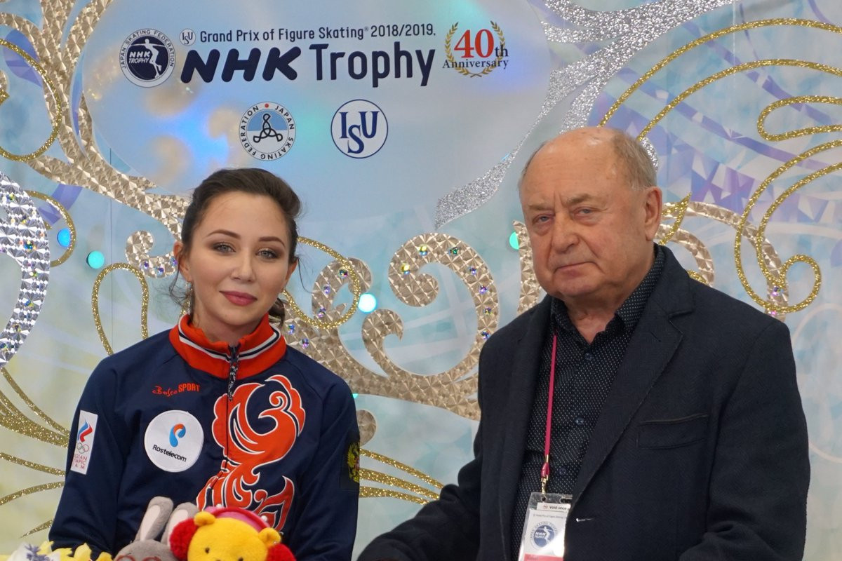 Tuktamysheva narrowly leads after day one at ISU Grand Prix of Figure Skating in Japan