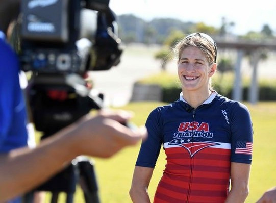 Summer Cook is among a strong US contingent in the women's elite race tomorrow at the final ITU World Cup event of the season in Miziyaki ©USA Triathlon