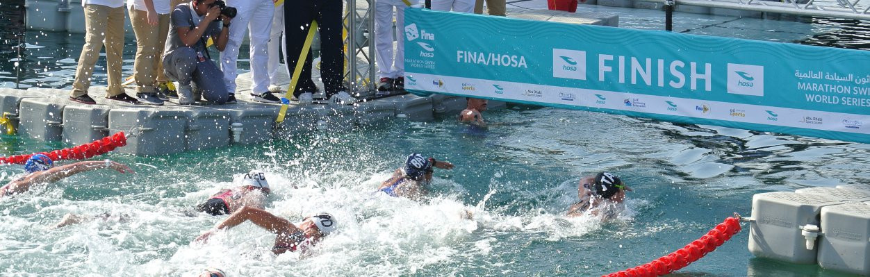 Wellbrock and Bridi win on the day in Abu Dhabi as Weertman and Cunha claim overall FINA Marathon Swim World Series titles