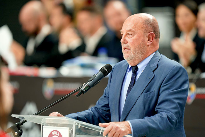 WKF President Antonio Espinós has warned Spain's hosting of future major karate events is in serious jeopardy ©WKF