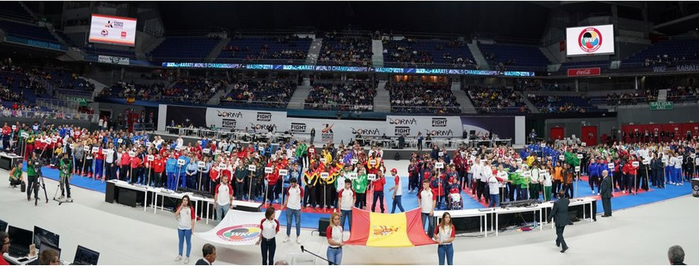 Kosovo did not take part in the Opening Ceremony in Madrid yesterday ©WKF