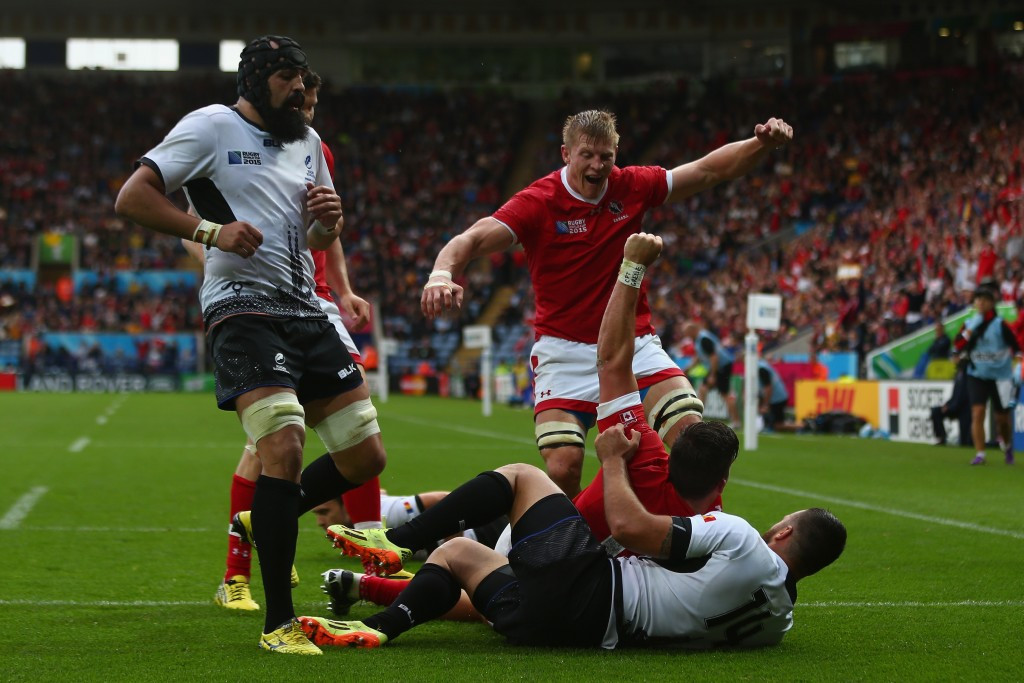 DTH van der Merwe scored Canada's first try but it was to all go wrong for his side