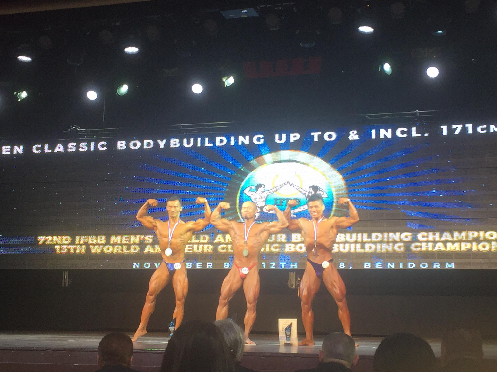 Chinese and Iranian success on first day of IFBB Men's World Bodybuilding Championships