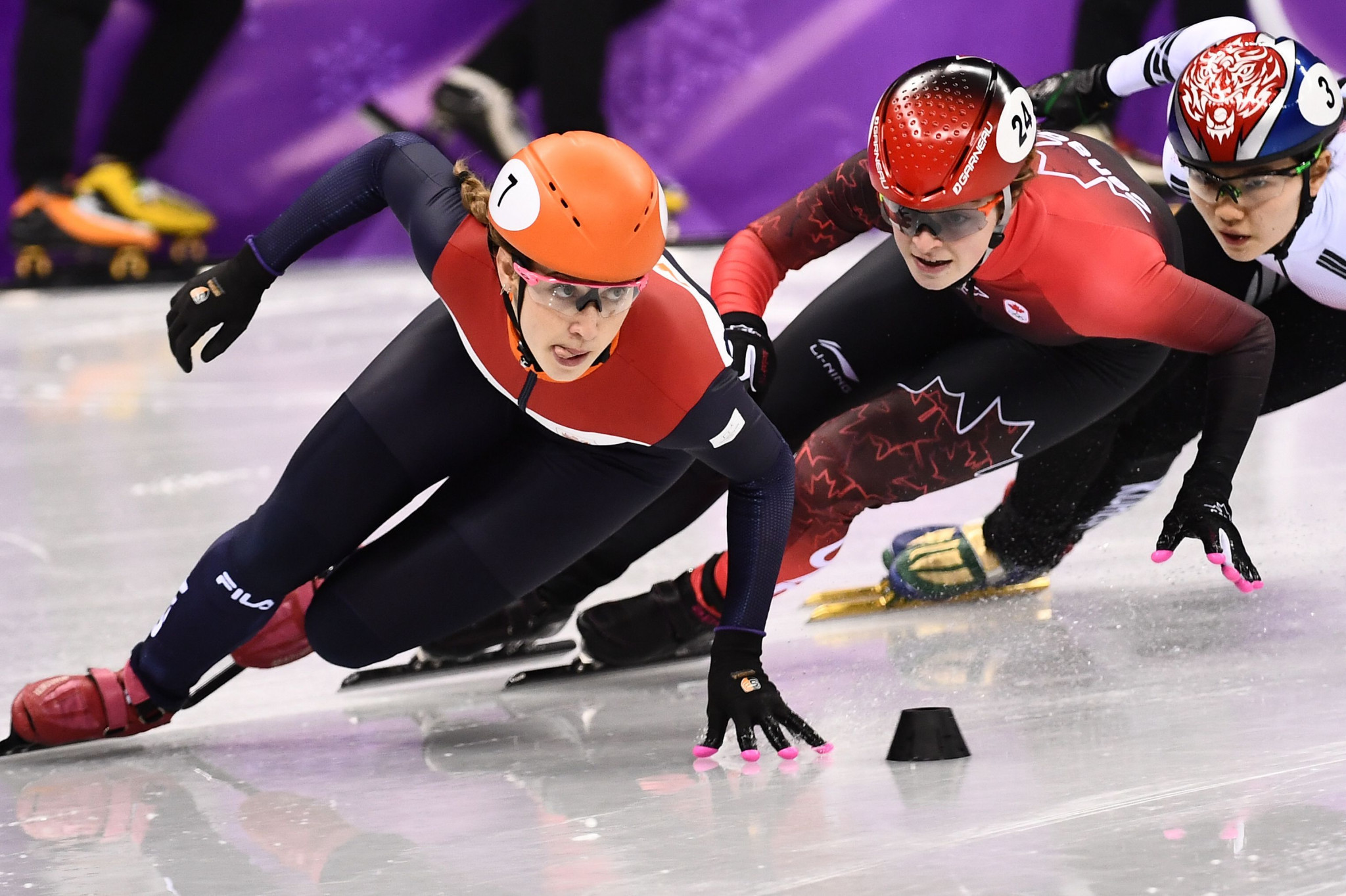 Olympic champions Schulting and Choi come through same heat at ISU Short Track World Cup in Salt Lake City