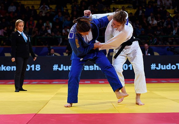 As well as the hosts, Austria had much to celebrate on day two of the IJF Tashkent Grand Prix ©IJF