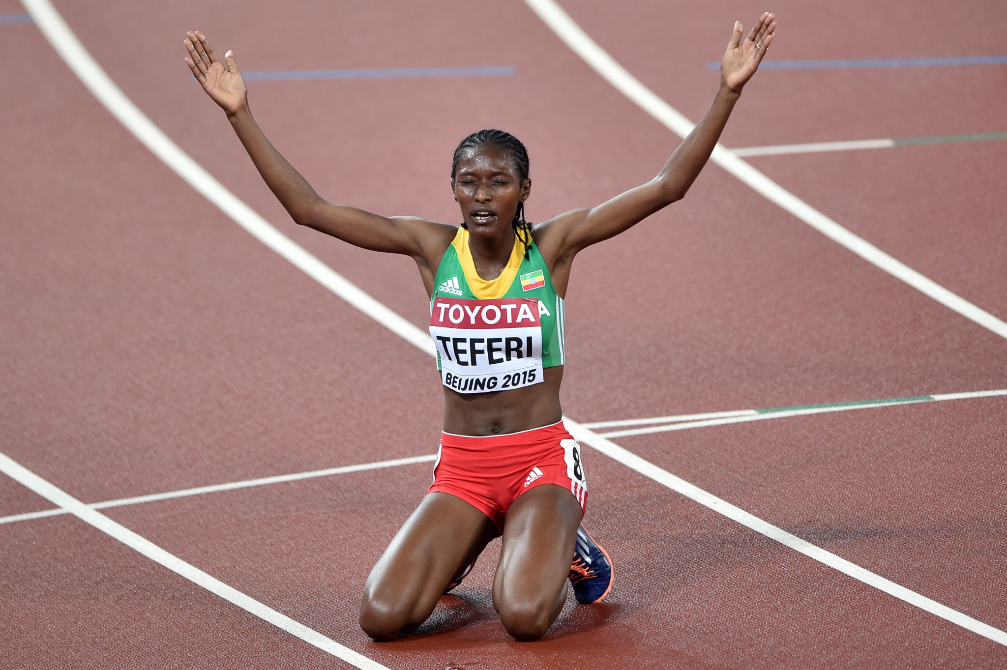 Senbere Teferi will look for a third women's title ©Getty Images
