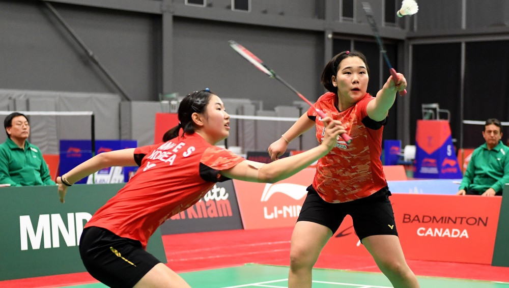 Jang Eun Seo and Lee Jung Hyun won their women's doubles to give South Korea a 3-1 win over Indonesia in the second semi-final at Markham ©BWF 