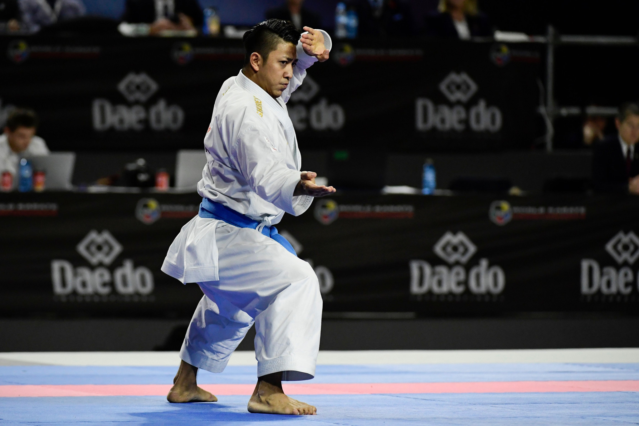 Sanchez makes history as Kiyuna extends reign of kata dominance at Karate World Championships