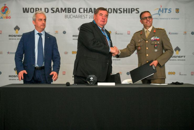 FIAS signs "symbolic" agreement with International Council of Military Sports