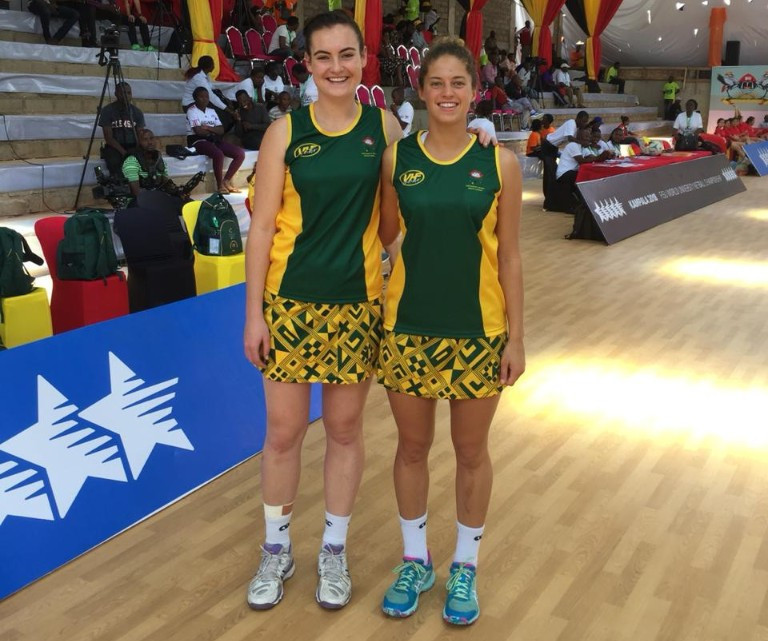Stephanie Brandt was a member of the South African team that won silver medals at the World University Netball Championships in Uganda ©FISU