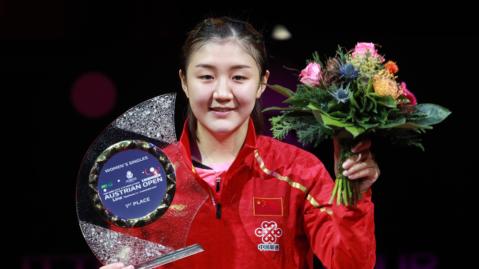 China's Chen Meng had a relatively easy win to take the women's singles title at the ITTF Austrian Open in Linz ©Getty Images  