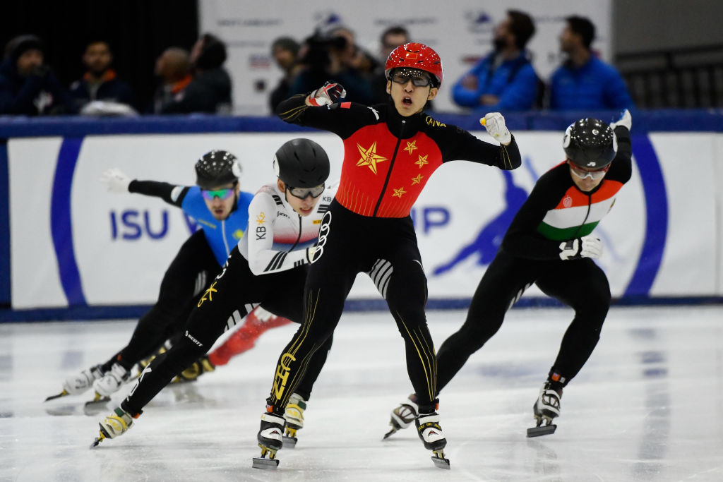 Wu extends own world record mark for gold at ISU Short Track World Cup in Salt Lake City